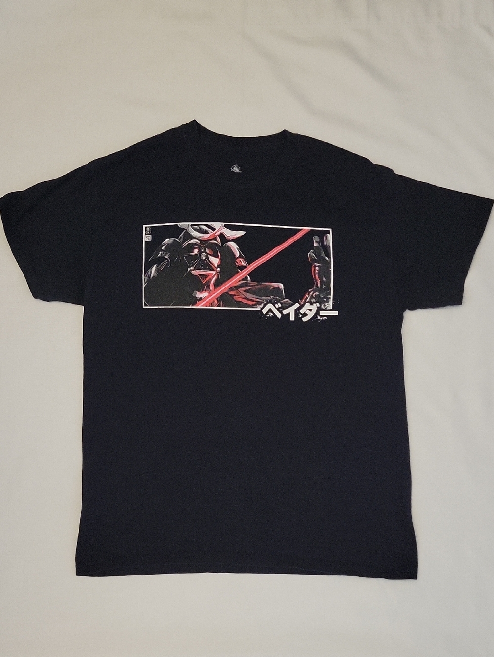 Star Wars Disney Dart Vader Japanese Samurai T-Shirt Size M